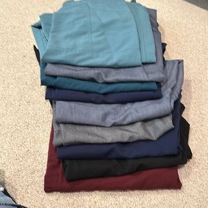 Bundle of 9 basic Figs scrub bottoms